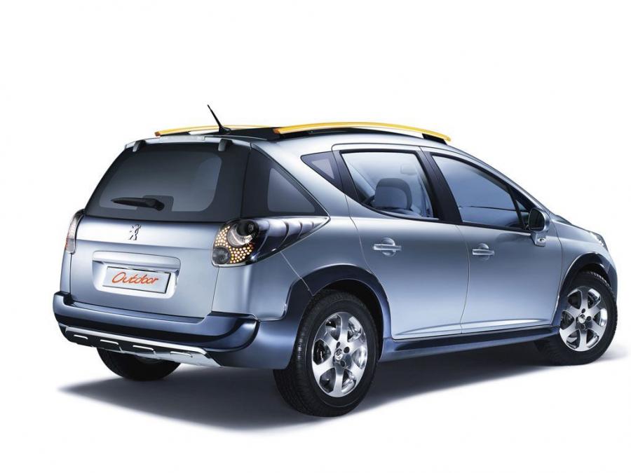  Peugeot 207 SW OutDoor Concept 2007 года  (фото 3 из 19)